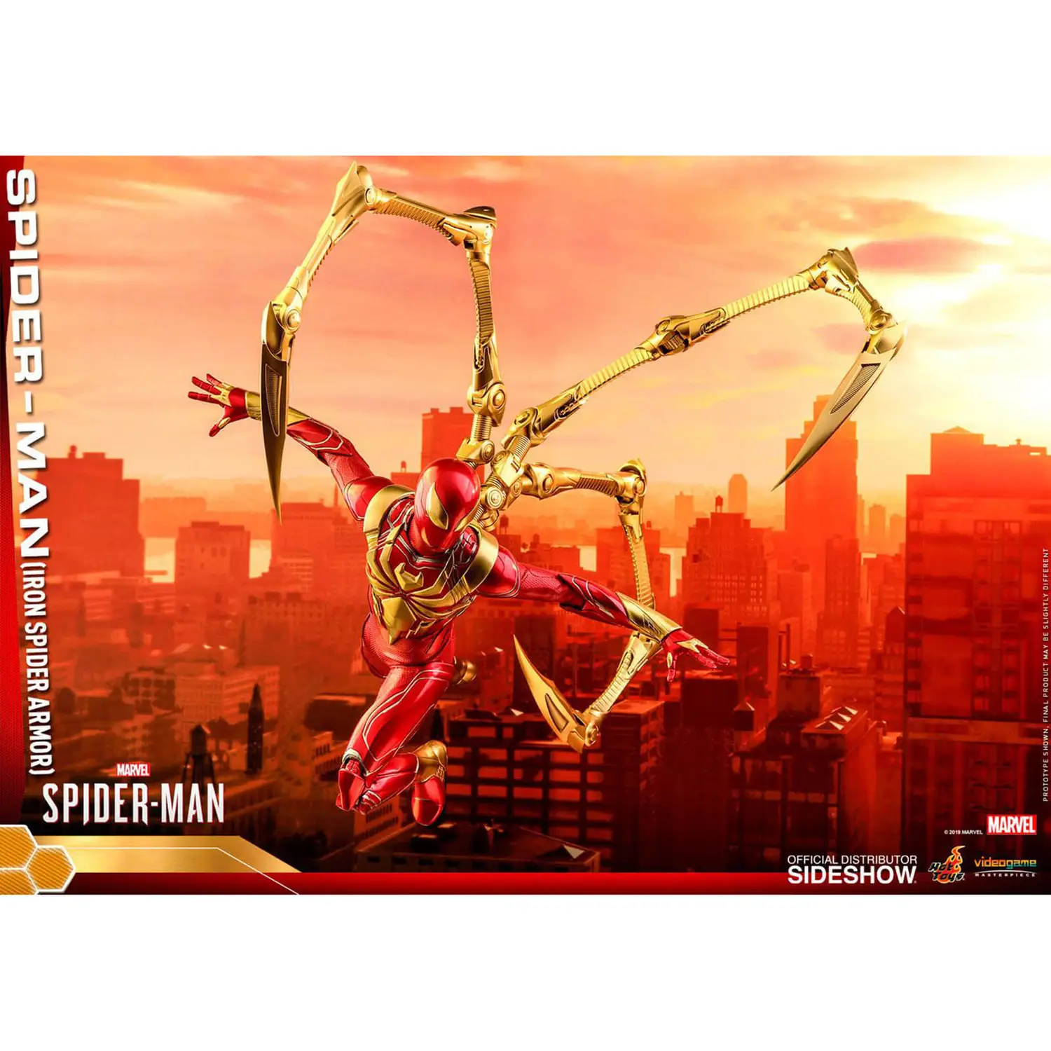 Figurine articulée Spider-Man: Iron Spider Armor - Hot Toys - Galaxy Pop